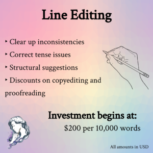 Curly Quotes Editing line editing graphic